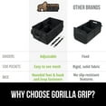 thumbnail image 4 of GORILLA GRIP Trunk Storage Organizer, Collapsible Container for Car Sedan or SUV, Black, 4 of 10