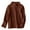 Brown, variant on Aboser Kids Boys T-Shirt Turtleneck Basic Shirts Toddler Girls Boys Thick Blouse Solid Color Cotton Tshirt Long Sleeve Fall Tees Casual Plain Pullover Tops