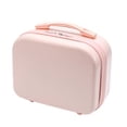 thumbnail image 1 of Miangastore 1Pc Portable Solid Color Cosmetics Case Lady Makeup Storage Hangheld Bag, 1 of 8