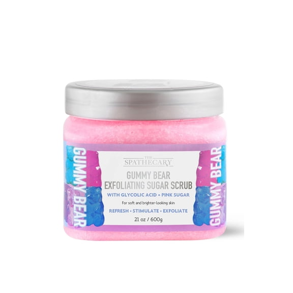 The Spathecary Gummy Bear Exfoliating Body Scrub - 21 oz