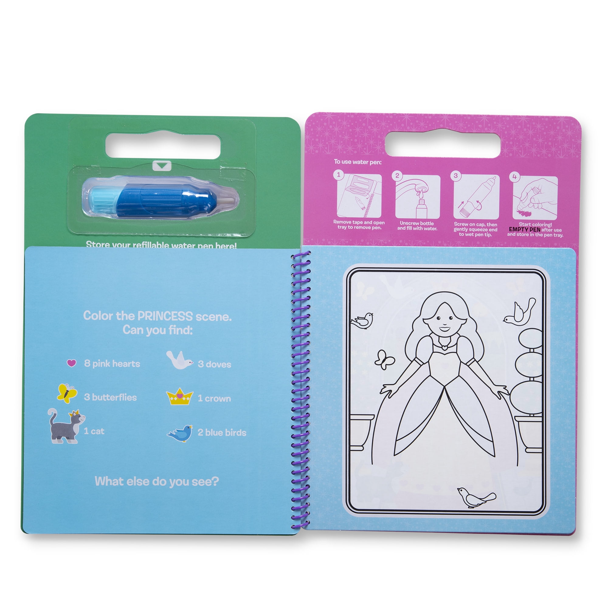 Melissa & Doug Water Reveal - Fairy Tale