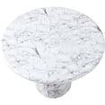 thumbnail image 4 of Meridian Furniture Cosenza White 36" Indoor/Outdoor Concrete Dining Table, 4 of 7