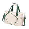 thumbnail image 4 of AMLESO Pickleball Racket Bag Pickleball Bag Gym Bag Handbag Lightweight Carry Bag Multipurpose for Men Women Pickleball Racquet Bag White Green, 4 of 9