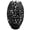 Black, variant on Pemberly Row 20" Decorative Handmade Aluminum Egg Nest Flower Vase in Nickel