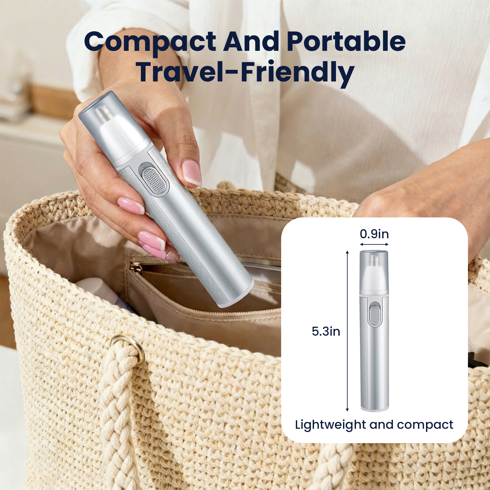 MTUYELI 5-in-1 Nose Hair Trimmer photo 5