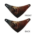 thumbnail image 3 of Naloa Cool Flame Lion A Dog Bandana Large and Small-Dog Scarf Bib Handkerchief Accessories for Dogs and Cats(S-L)-Medium, 3 of 5