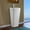 White, variant on Fine Fixtures Plainfield Pedestal, Elegant One Piece Pedestal Sink, Center Faucet Hole, Vitreous China, White