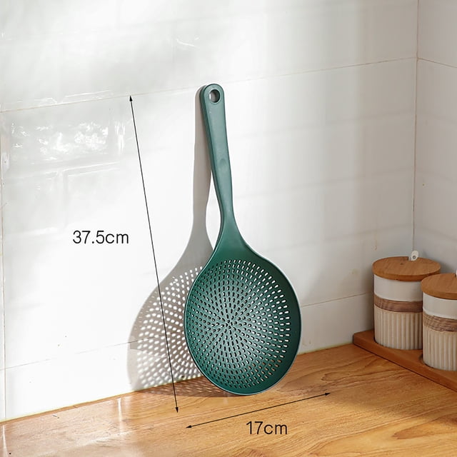 Birdeem Colander Household Kitchen Noodle Dumpling Ravioli Ravioli Noodle Spoon Strainer Long Handle Thickened Large Spoon
