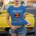 thumbnail image 2 of July Girl Tee - Funny and Fierce Quote T-Shirt for Women - Special Birthday Gift for July Born, 2 of 4