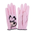 thumbnail image 1 of Guantes de Golf Minnieouse 1 par de PU antideslizantes transpirables rosa talla 20, 1 of 6