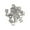 Silver, variant on Diane 25-Pack Braid Cuffs - Choose Color