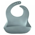 thumbnail image 1 of Baby Bibs Silicone Toddler Bibs with Food Catcher Pocket, 1 of 7