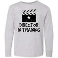 thumbnail image 3 of Inktastic Director in Training Long Sleeve Youth T-Shirt, 3 of 5