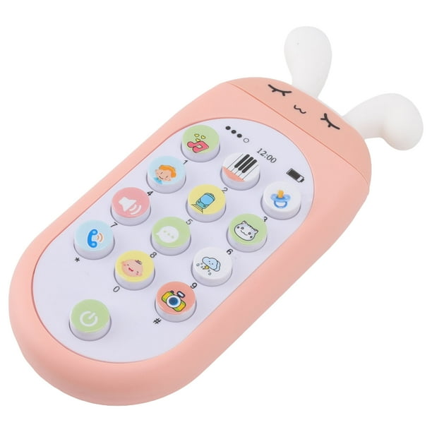 Téléphone jouet 3 PCS Jouets Enfants Simulation Éducative Musique Mobile  Cadeau Rose