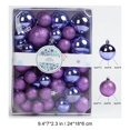thumbnail image 2 of 42PCS Ornaments for Tree - Indoor Christmas Decorations, Christmas Balls In Color Box Christmas Tree Decoration Electroplated Sparkling Powder Balls Gift Box, 2 of 5