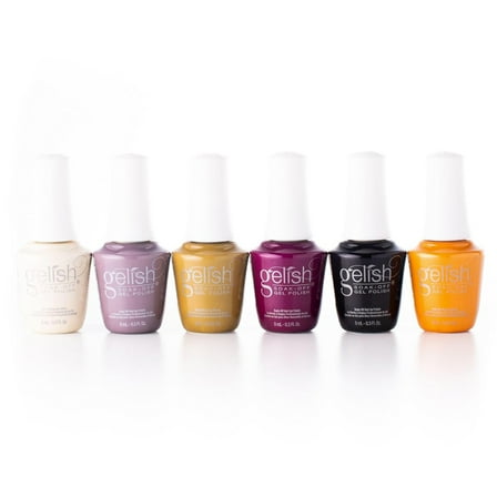 Gelish Fall 2023 Change of Pace Set Soak Off Gel Nail Polish, 6 Pack
