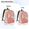 thumbnail image 3 of Yiaed Corals Print Backpack, Premium Laptop Backpack, Travel Backpack for Women, Lightweight Backpacks, Comfortable Back Pack-Medium, 3 of 7