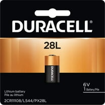 Duracell PX28L 6 Volt Lithium Battery, Carded