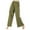 Green-07, variant on Women's Dance Pants Straight Tube Flowing Loose Wide Leg Pants Body Flowing Strap Pants