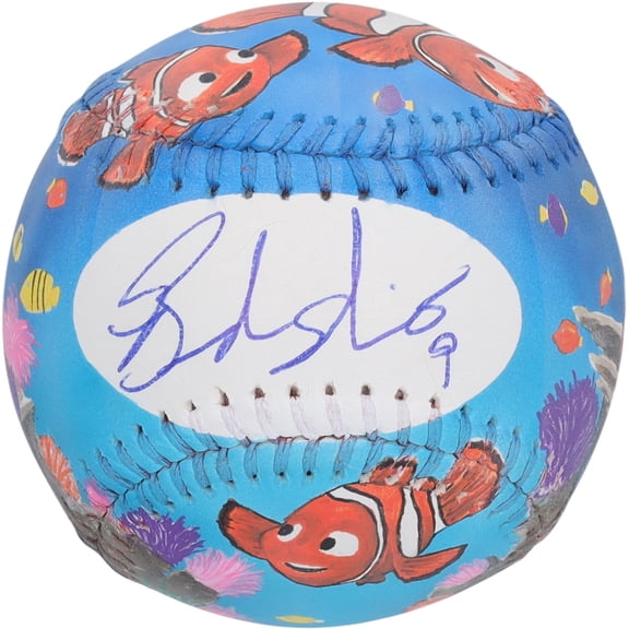 Collectible Brandon Nimmo New York Mets Autographed Baseball - Art by Stadium Custom Kicks - #1 of Limited Edition 1 - XP14005694 - Fanatics Authentic Certified