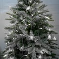 thumbnail image 6 of ZOELNIC Snowflake Window Curtain Lights, 11.5ft 96 LED Snowflake Christmas Lights with 8 Lighting Modes Twinkle Fairy Light for Christmas Tree,Bedroom,House, Holiday,Yard Decoration (Cool White), 6 of 7