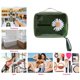 thumbnail image 5 of Bolso transparente, bolso de maquillaje transparente de PVC y nailon con asas, bolso de mano para mujer MFZFUKR BST3059862-4, 5 of 5