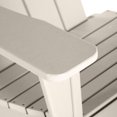 thumbnail image 6 of FADINGFREE Outdoor Patio Rocking Chair, All-Weather HDPE Patio Rocker with Wide Armrests for Porch, Lawn & Garden, Sand, 6 of 9