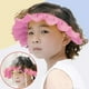 thumbnail image 5 of Gorro de baño y champú seguro para bebés, gorro de ducha suave y ajustable, gorro de sol (rosa), 5 of 5