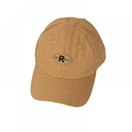 

Xmarks Boys Girls Adjustable Baseball Cap Toddler Hat Solid Infant Kids Boy Hats Caps Khaki 1-6Y