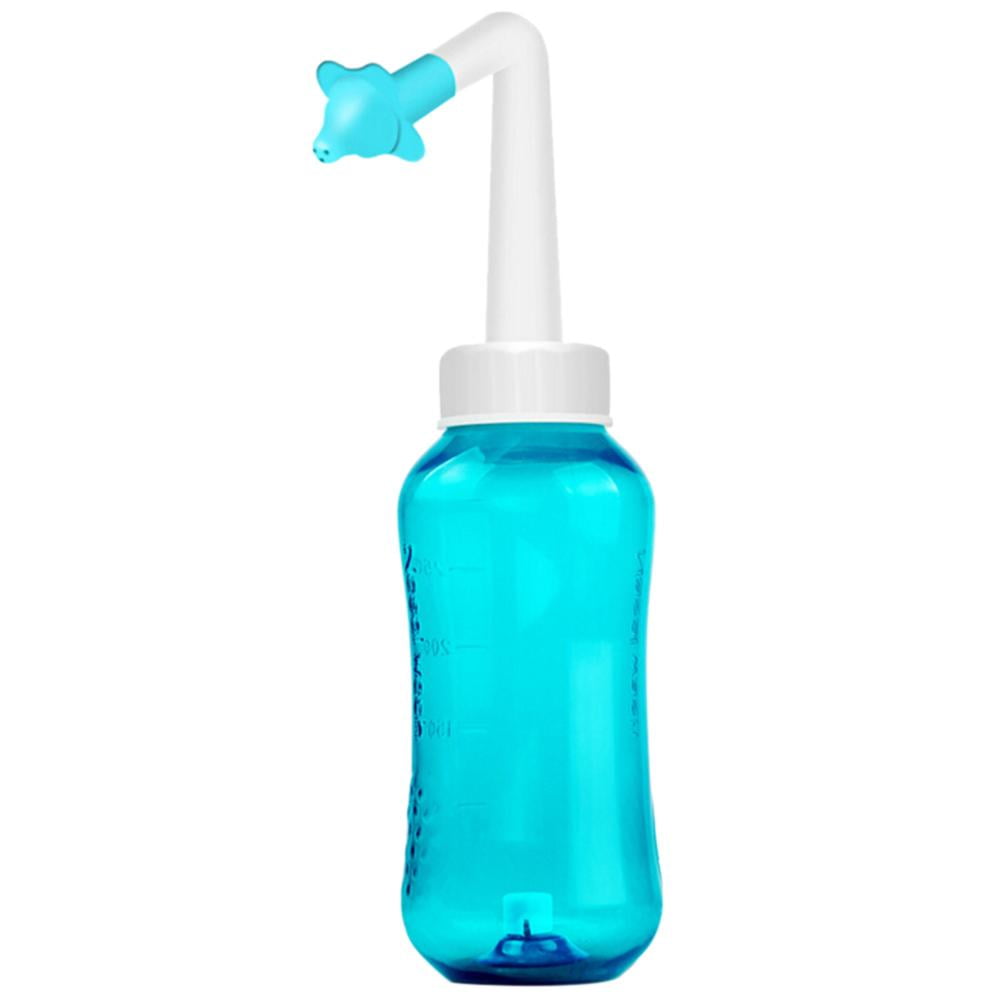 Kingzram Adults Neti Pot Detox Sinus Allergies Relief Nasal Wash Nose Rinse Bottle