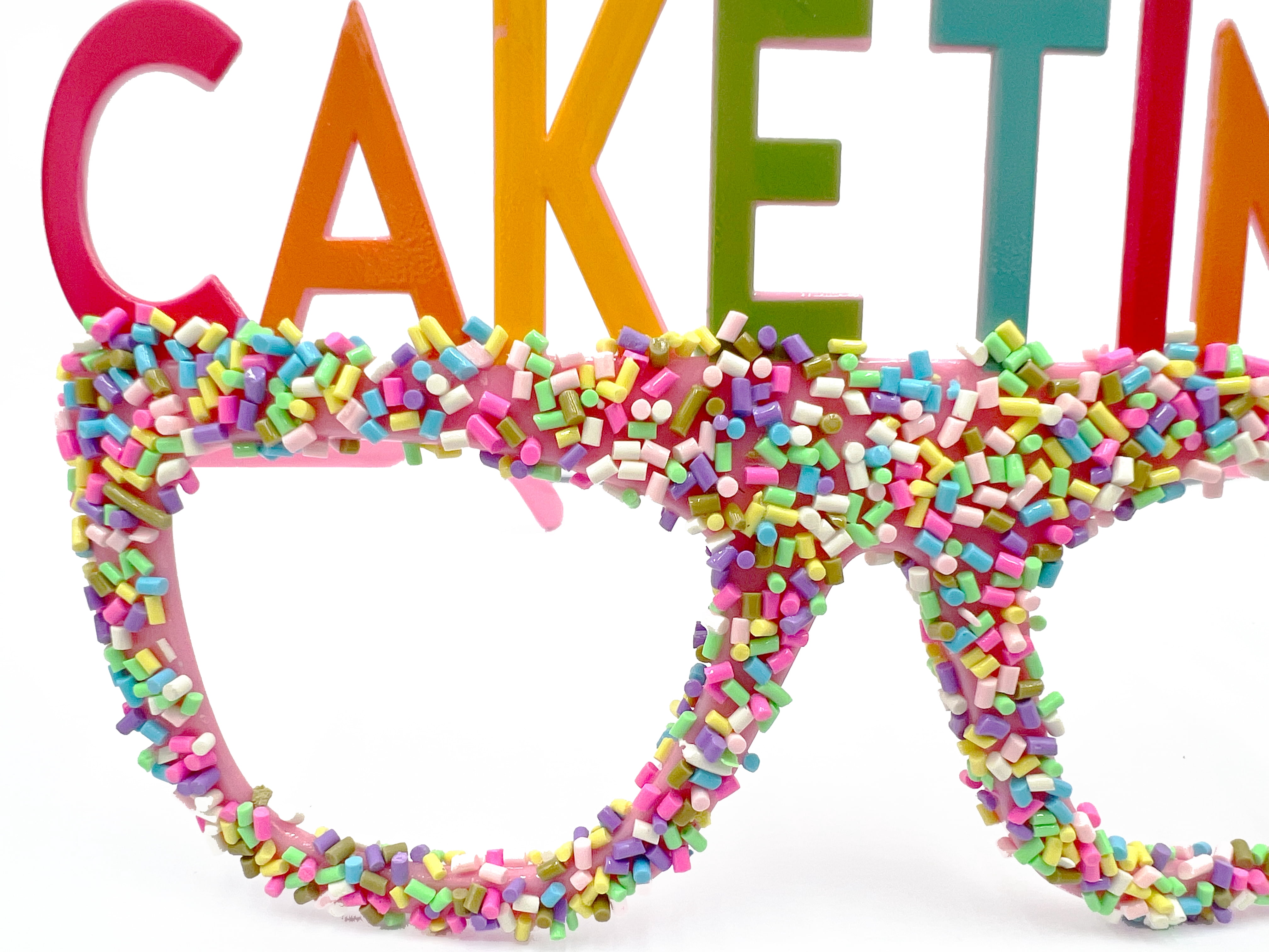 Multicolor Cake Time Birthday Party Glasses, by Way To Celebrate