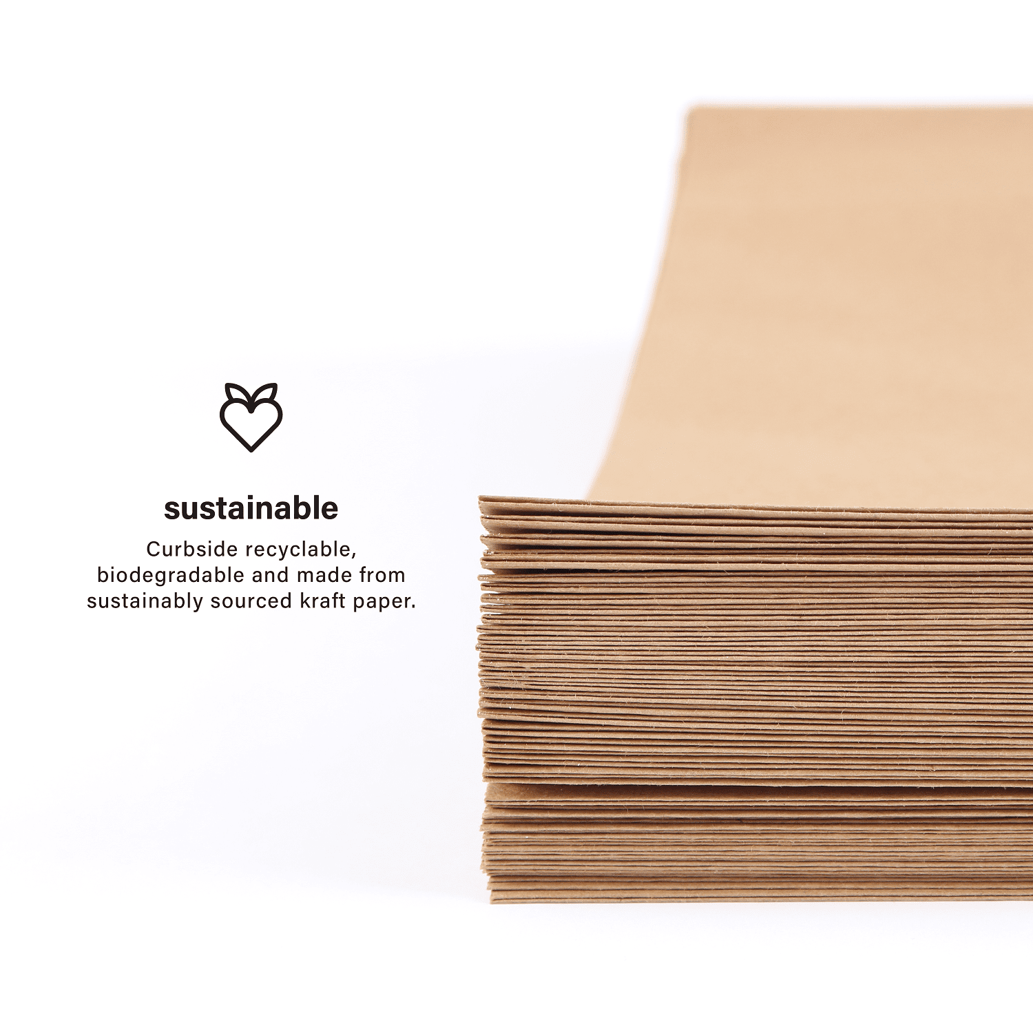 Elementree Sustainable Expandable Flat Paper Mailer, Small, 50 Count, Peel & Stick
