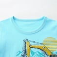 thumbnail image 2 of Conjunto de ropa: camiseta y pantalones cortos de algodón de verano para niños pequeños, 2 of 7