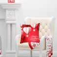 thumbnail image 4 of Puntoco Valentine'S Day Pillowcovers 18X18 Inch Peach-Skin-Like Cloth Pillowcase Valentine'S Day Decor for Sofa Couch, 4 of 5