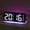 Black Case + Pink Night Light, variant on DAYBETTER Small Digital Clock with Night Light, Desk Alarm Clocks for Bedrooms, Heavy Sleepers, Kids