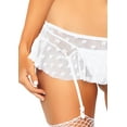 thumbnail image 3 of Leg Avenue 2 Pc Floral Mesh Bralette and Garter Skirt Set, Multi, Sml/Med, 3 of 4