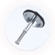 thumbnail image 5 of 2 tapones de desagüe para bañera, tapón de lavabo de baño, tapa de grifo de metal, tapón de fregadero de cocina de latón para reemplazo de desagüe de bañera e instalación de dispensador de jabón, 5 of 7