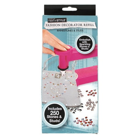 Next Style Fashion Decorator Refill, Rhinestones and Studs