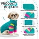 thumbnail image 2 of Suéter para perros OUOBOB, cuello alto para perros de tamaño mediano, para invierno, 2 of 6