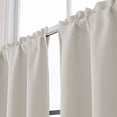 thumbnail image 6 of Chyhomenyc Short Blackout Curtains 30 Inch Length, Rod Pocket Kitchen Curtains for Small Windows, Half Window Tier Curtains for Basement Cabinet Camper RV Bunk, 2 PCS, Each 30Wx30L, Natural, 6 of 8