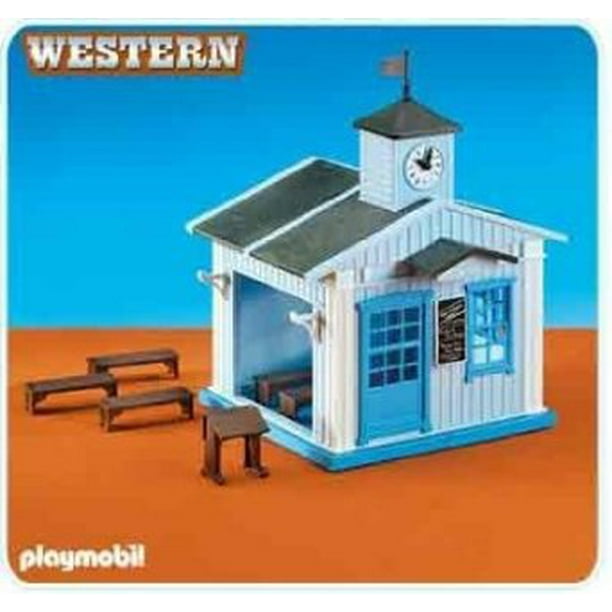 PLAYMOBIL Western School Dollhouse Walmart.com