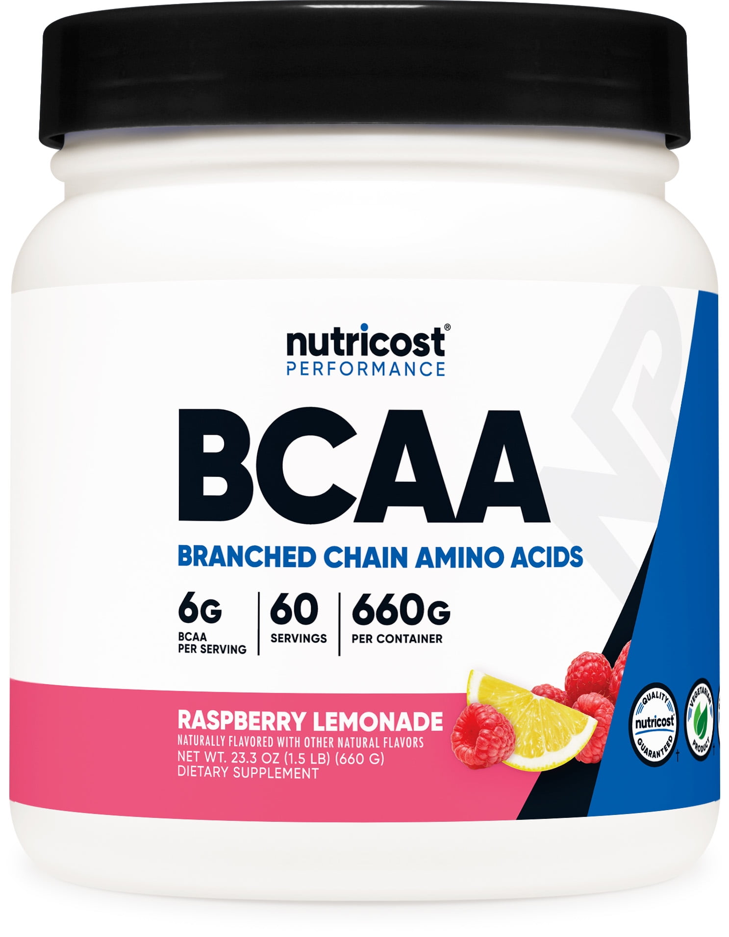 Nutricost BCAA Powder (Lemon) 60 Servings Supplement