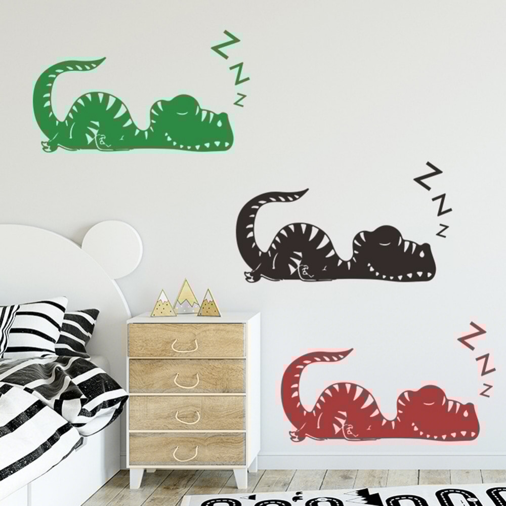 thumbnail image 5 of Brand Clearance! Dinosaur Wall Stickers Decals Watercolor Dinosaur Wall Decals Peel and Stick Dino Nursery Decals Removable Dinosaur Wall Decor for Boys Kids Girls Room, 5 of 5