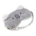 thumbnail image 2 of TheFound Christmas Eye Mask Plush Animal Cute Fluffy Cartoon Accessory, 2 of 8
