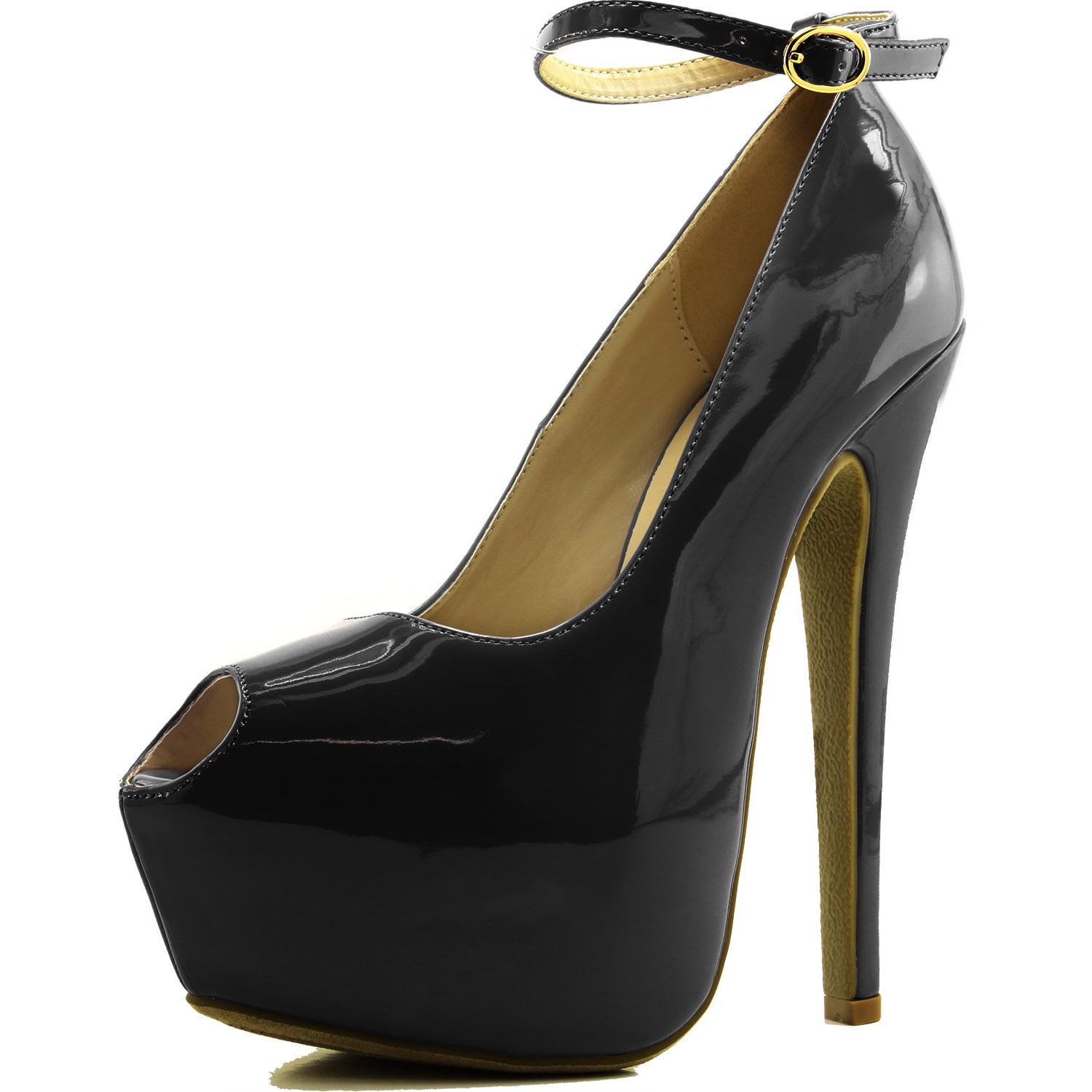 stilettos with platform