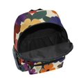 thumbnail image 6 of FORMRS School Backpack with Front Zippered Pocket 12" Student Travel Daypack, Large Colorful Flowers Pattern, 6 of 6