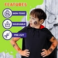 thumbnail image 6 of ArtCreativity Halloween Temporary Tattoos for Kids, 144-Pack Washable Jack-O'-Lantern Designs, Non-Toxic Stickers for Ages 3+, 6 of 6