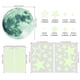 thumbnail image 3 of Toystoory 435 piezas pegatinas luminosas papel tapiz fluorescente Luna dormitorio papel adhesivo niños PVC Pasters Planet Theme Decoración del hogar Verde435pcs 20cmLuna, 3 of 6