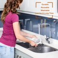 thumbnail image 5 of 2 PCS Mesh Strainer(Fine and Coarse),Fine Mesh Sieve with Handle For Your Kitchen Essentials,Food Grade Durable Food Strainer Colander Reusable,For Filtering Nut Milks,Fresh Juices,Honey,Coffee,Wine, 5 of 5