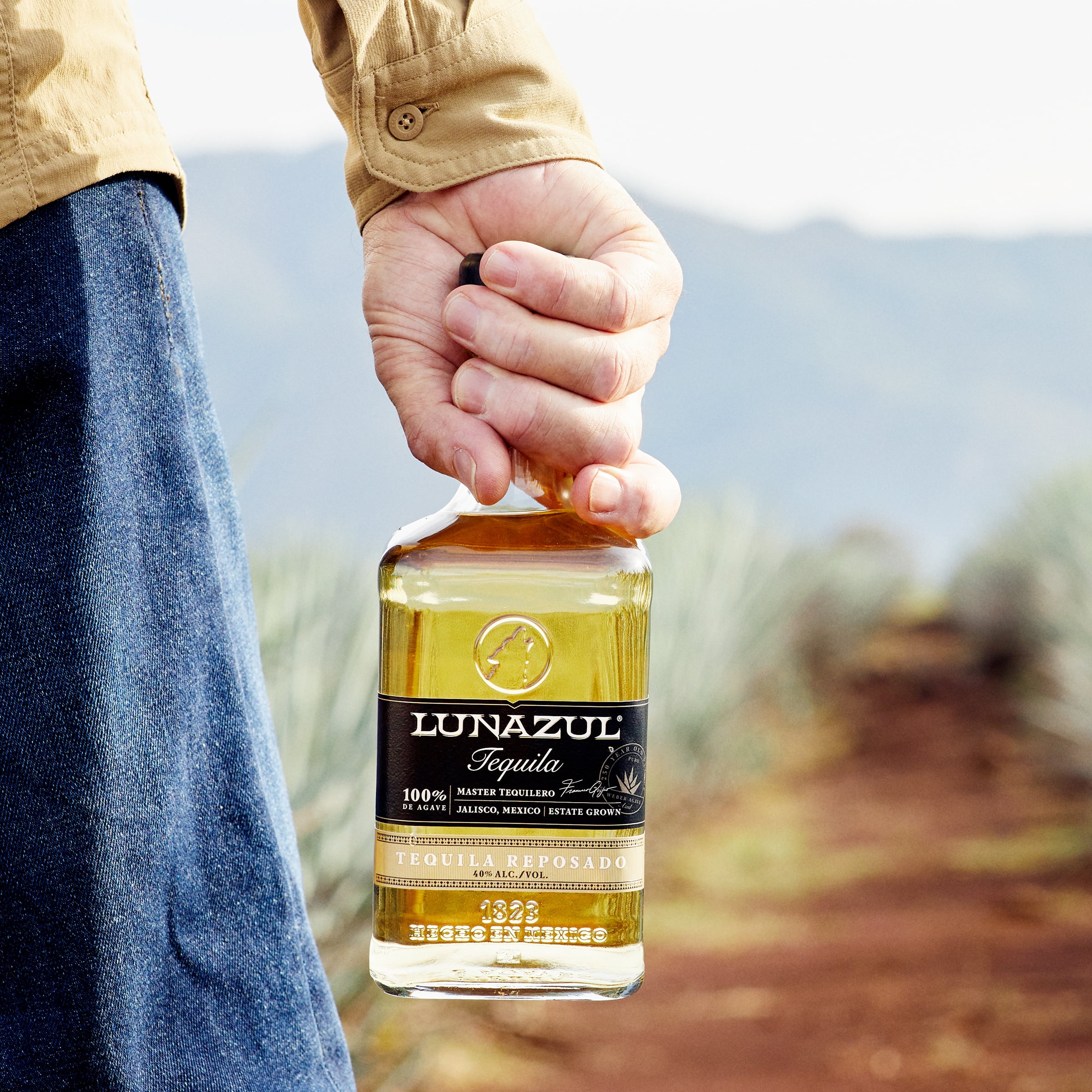 Lunazul Reposado Tequila, 750 ml Bottle, 40.0% ABV